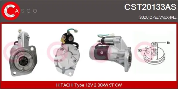 Starter Brand New HQ CST20133AS