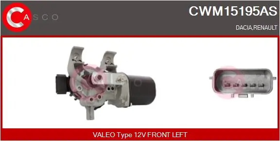 Wiper Motor Brand New HQ CWM15195AS