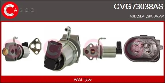 EGR Valve Brand New HQ CVG73038AS