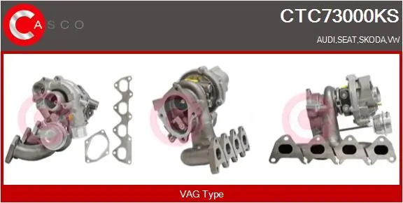 Charger, charging (supercharged/turbocharged) KAYOTAWA CTC73000KS