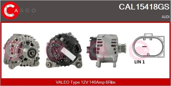 Alternator Genuine CAL15418GS