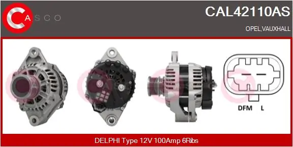 Alternator Brand New HQ CAL42110AS