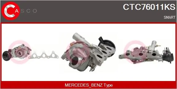 Charger, charging (supercharged/turbocharged) KAYOTAWA CTC76011KS