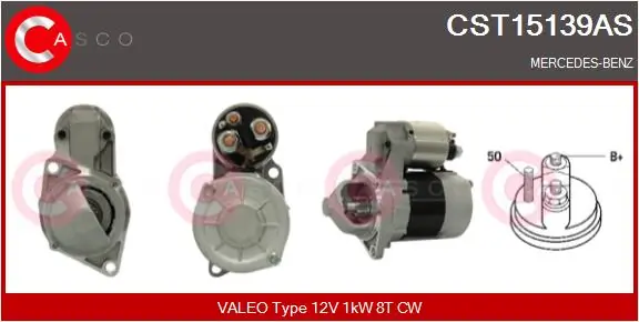 Starter Brand New HQ CST15139AS