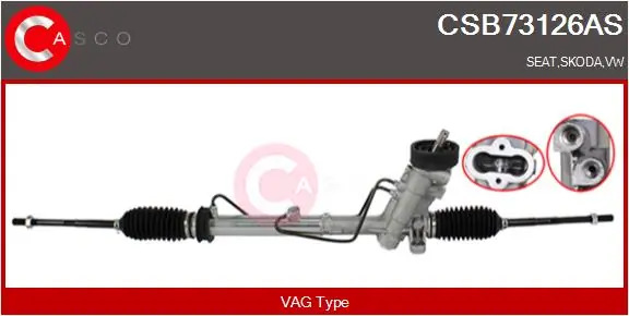 Steering Gear Brand New HQ CSB73126AS