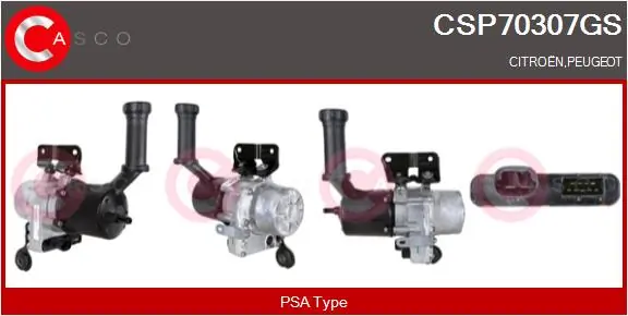 Hydraulic Pump, steering Genuine CSP70307GS