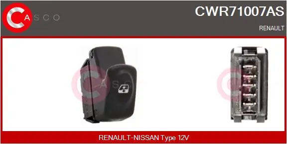 Switch, window regulator Brand New HQ CWR71007AS