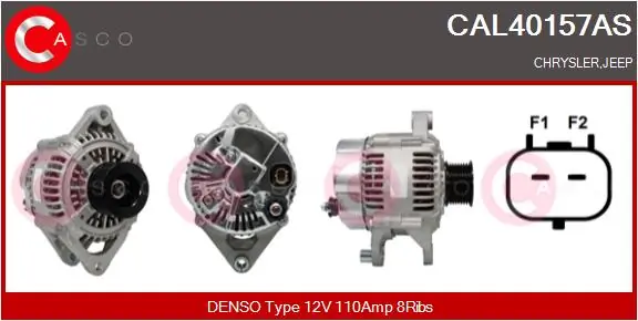 Alternator Brand New HQ CAL40157AS