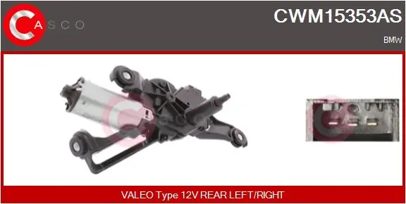 Wiper Motor Brand New HQ CWM15353AS
