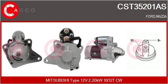 Starter Brand New HQ CST35201AS