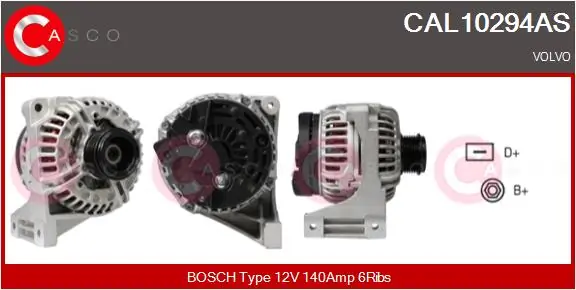 Alternator Brand New HQ CAL10294AS