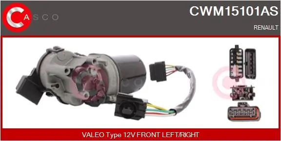Wiper Motor Brand New HQ CWM15101AS