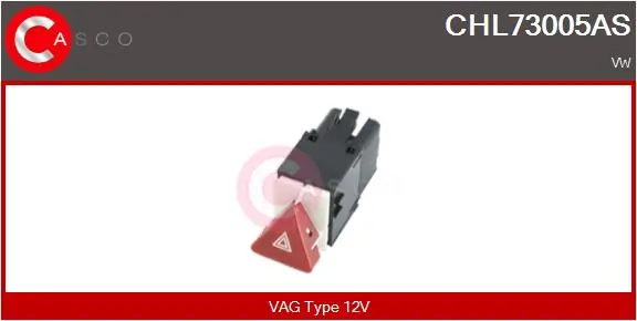 Hazard Warning Light Switch Brand New HQ CHL73005AS