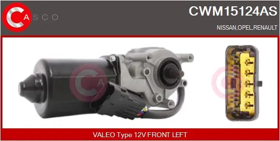 Wiper Motor Brand New HQ CWM15124AS