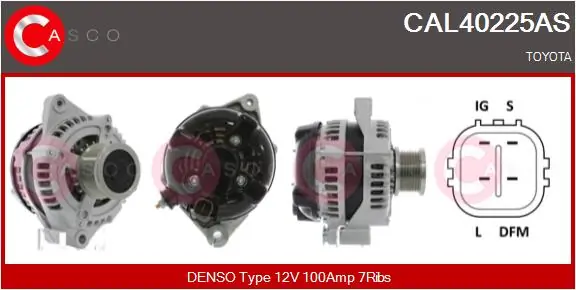 Alternator Brand New HQ CAL40225AS