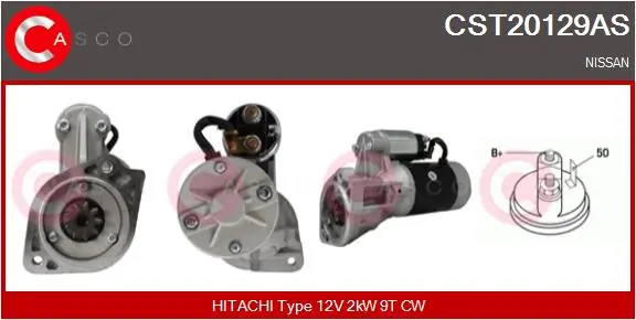 Starter Brand New HQ CST20129AS
