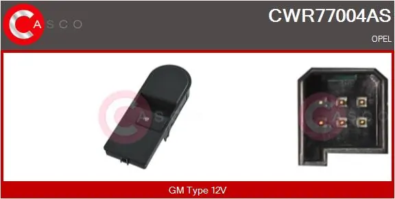 Switch, window regulator Brand New HQ CWR77004AS