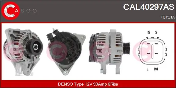 Alternator Brand New HQ CAL40297AS