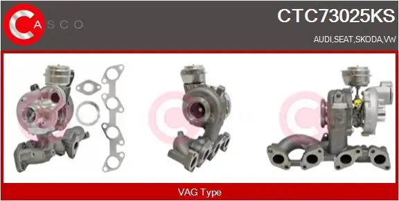 Charger, charging (supercharged/turbocharged) KAYOTAWA CTC73025KS