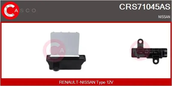 Resistor, interior blower Brand New HQ CRS71045AS