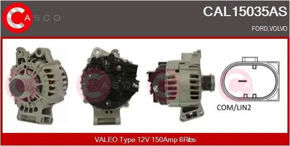 Alternator Brand New HQ CAL15035AS