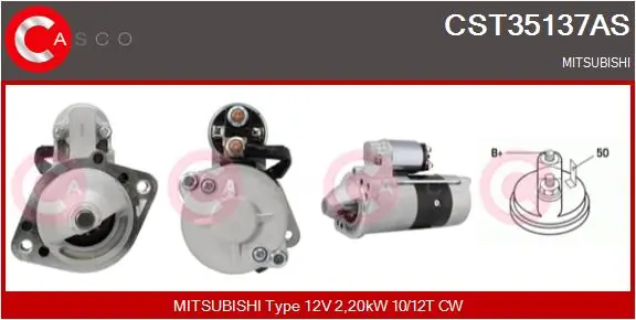 Starter Brand New HQ CST35137AS