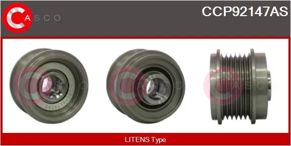 Belt Pulley, alternator Brand New HQ CCP92147AS