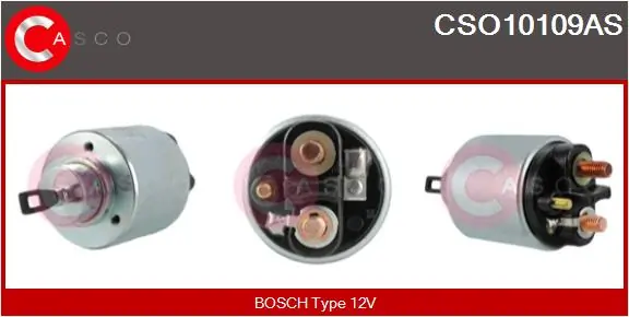 Solenoid Switch, starter Brand New HQ CSO10109AS