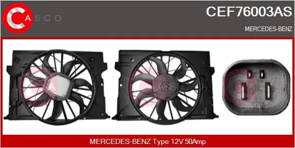 Electric Motor, radiator fan Brand New HQ CEF76003AS