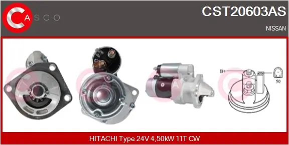 Starter Brand New HQ CST20603AS