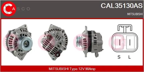 Alternator Brand New HQ CAL35130AS