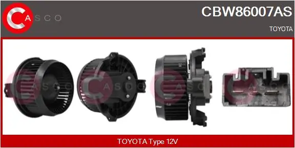 Interior Blower Brand New HQ CBW86007AS