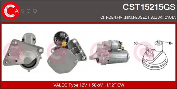 Starter Genuine CST15215GS