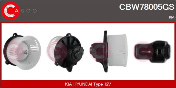 Interior Blower Genuine CBW78005GS
