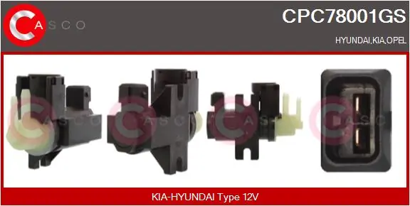 Pressure Converter, exhaust control Genuine CPC78001GS