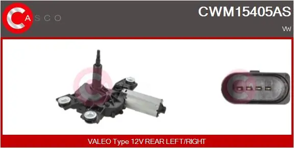 Wiper Motor Brand New HQ CWM15405AS