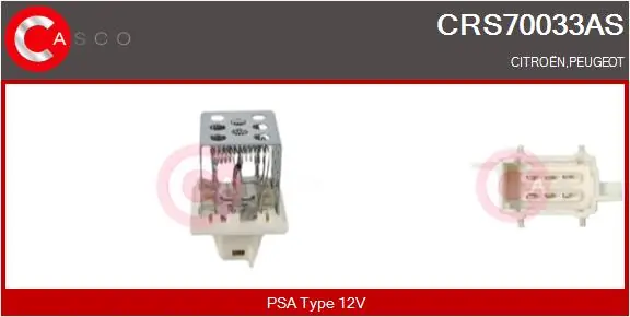 المقاومة، مروحة داخلية Brand New HQ CRS70033AS
