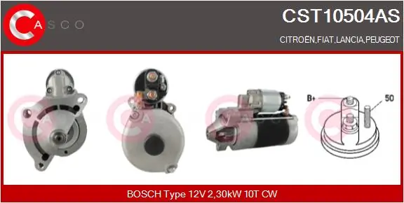 Starter Brand New HQ CST10504AS