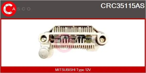 Rectifier, alternator Brand New HQ CRC35115AS