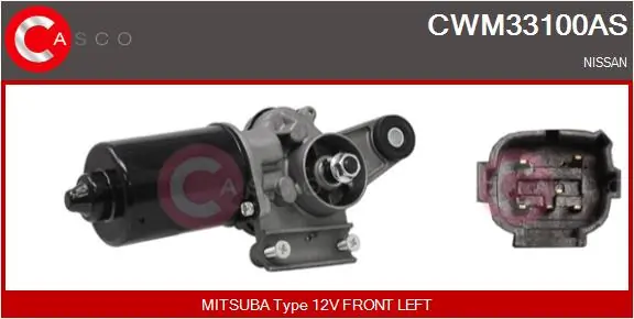 Wiper Motor Brand New HQ CWM33100AS