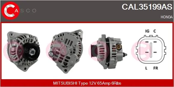 Alternator Brand New HQ CAL35199AS