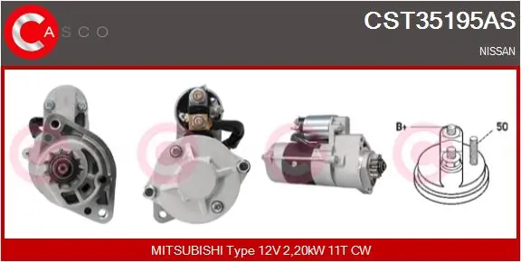 Starter Brand New HQ CST35195AS