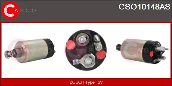 Solenoid Switch, starter Brand New HQ CSO10148AS