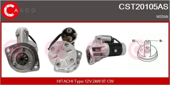 Starter Brand New HQ CST20105AS