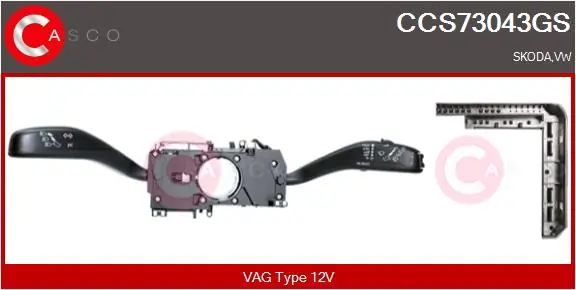 Steering Column Switch Genuine CCS73043GS