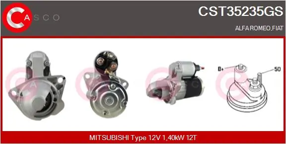 Starter Genuine CST35235GS