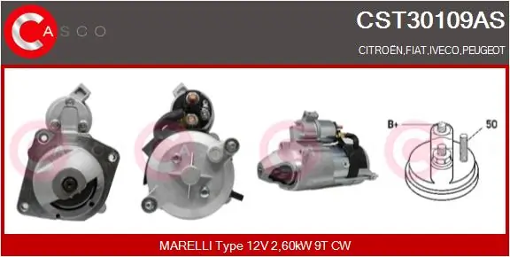 Starter Brand New HQ CST30109AS