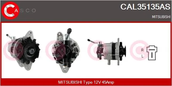 Alternator Brand New HQ CAL35135AS