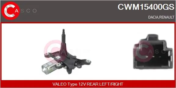 Wiper Motor Genuine CWM15400GS