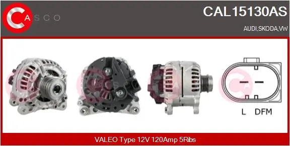 Alternator Brand New HQ CAL15130AS